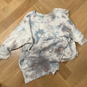 Free People Tie Dye Lounge Set